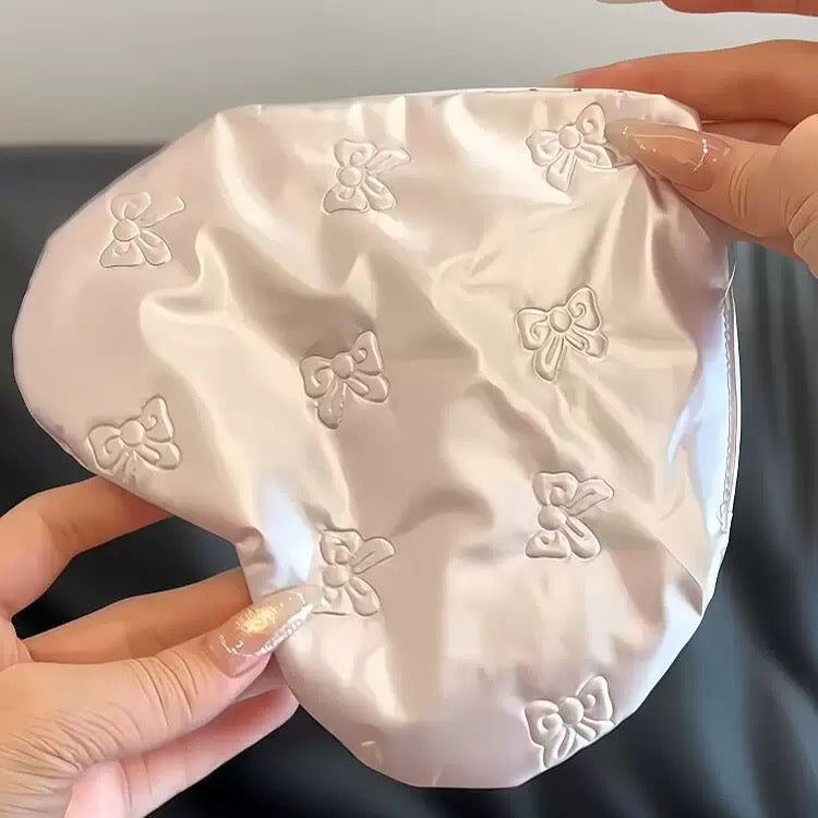 Heart Bow Foldable Glasses Pouch